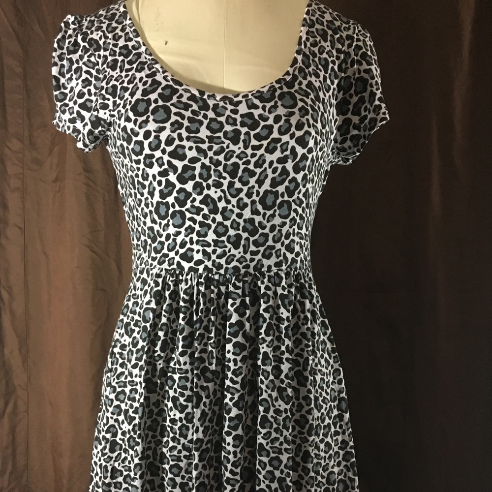Leopard print dress